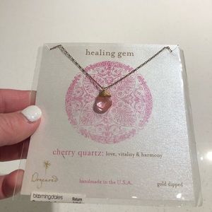 Dogeared Healing Gem Necklace
